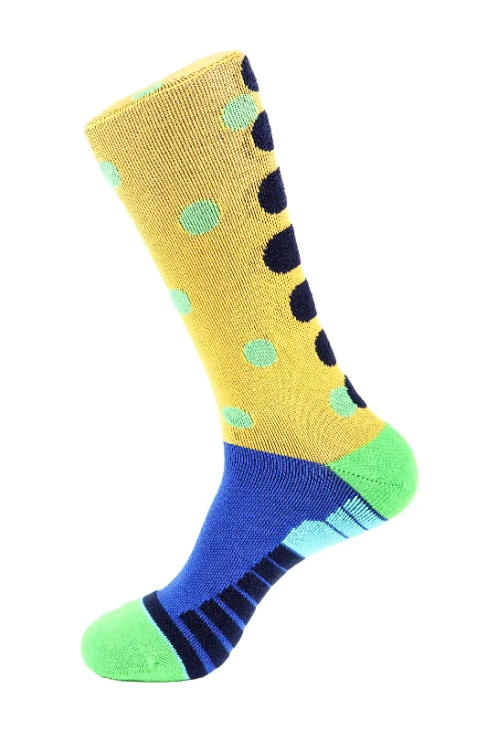 Polka Dot Athletic Socks