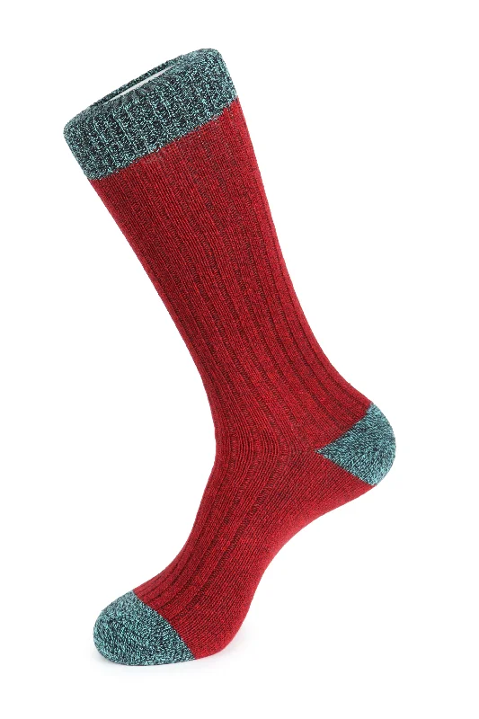 Two Tone Boot Socks