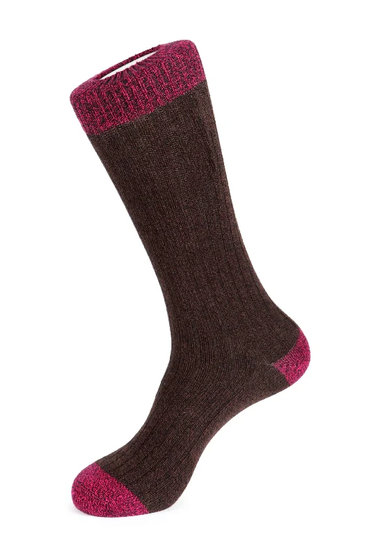Two Tone Boot Socks
